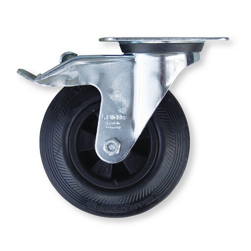 Roue mobile freinée pour servante Evolution 7 tiroirs